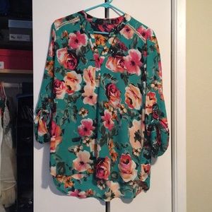 Floral blouse